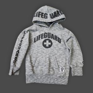 Grey Lifeguard Hoodie, Kid's XS (4/5)